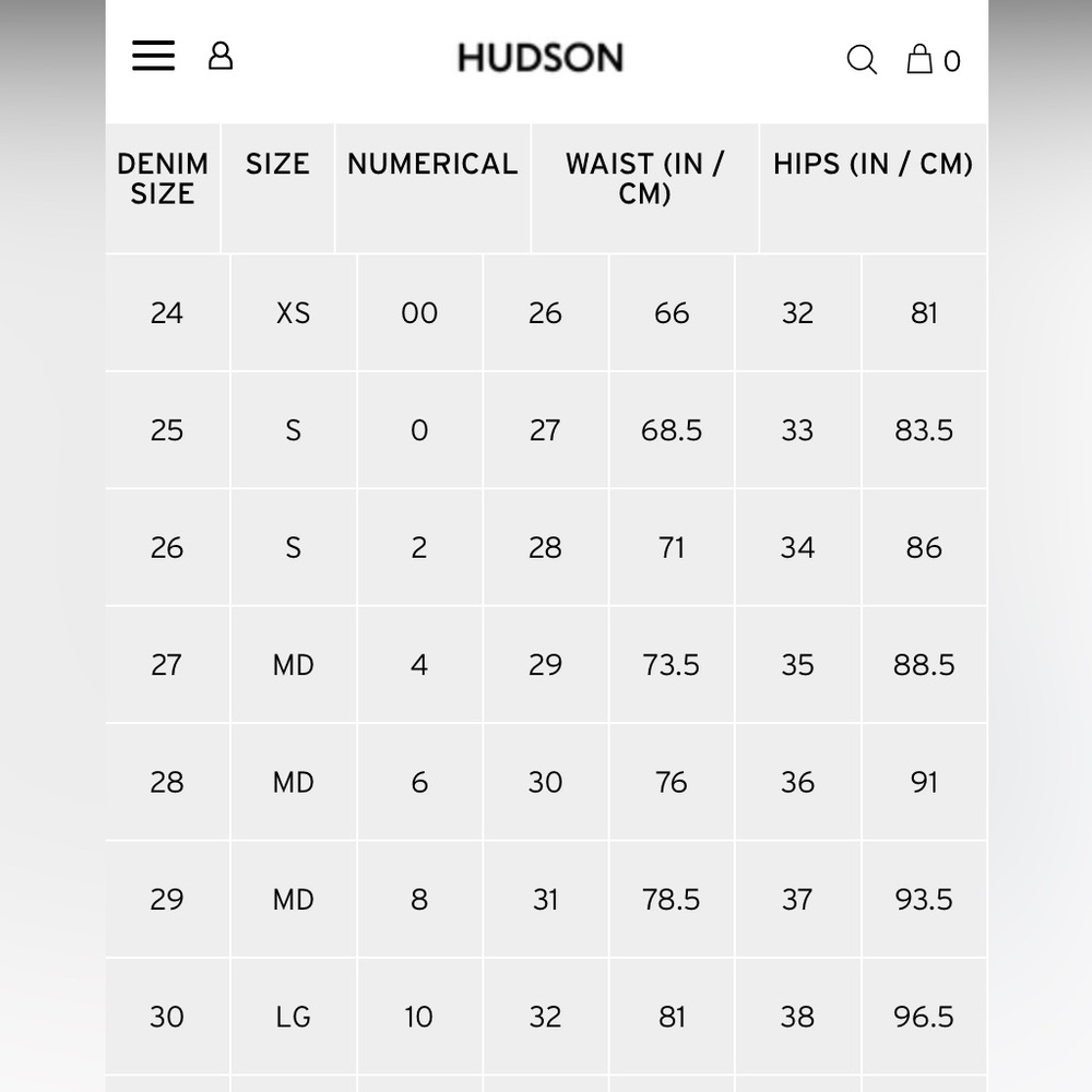 Hudson Bootcut White Jean - Picture 9 of 10